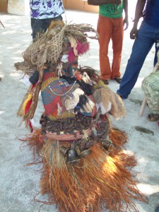 Masquerade in Inyi, Enugu, Nigeria, ca. 2011